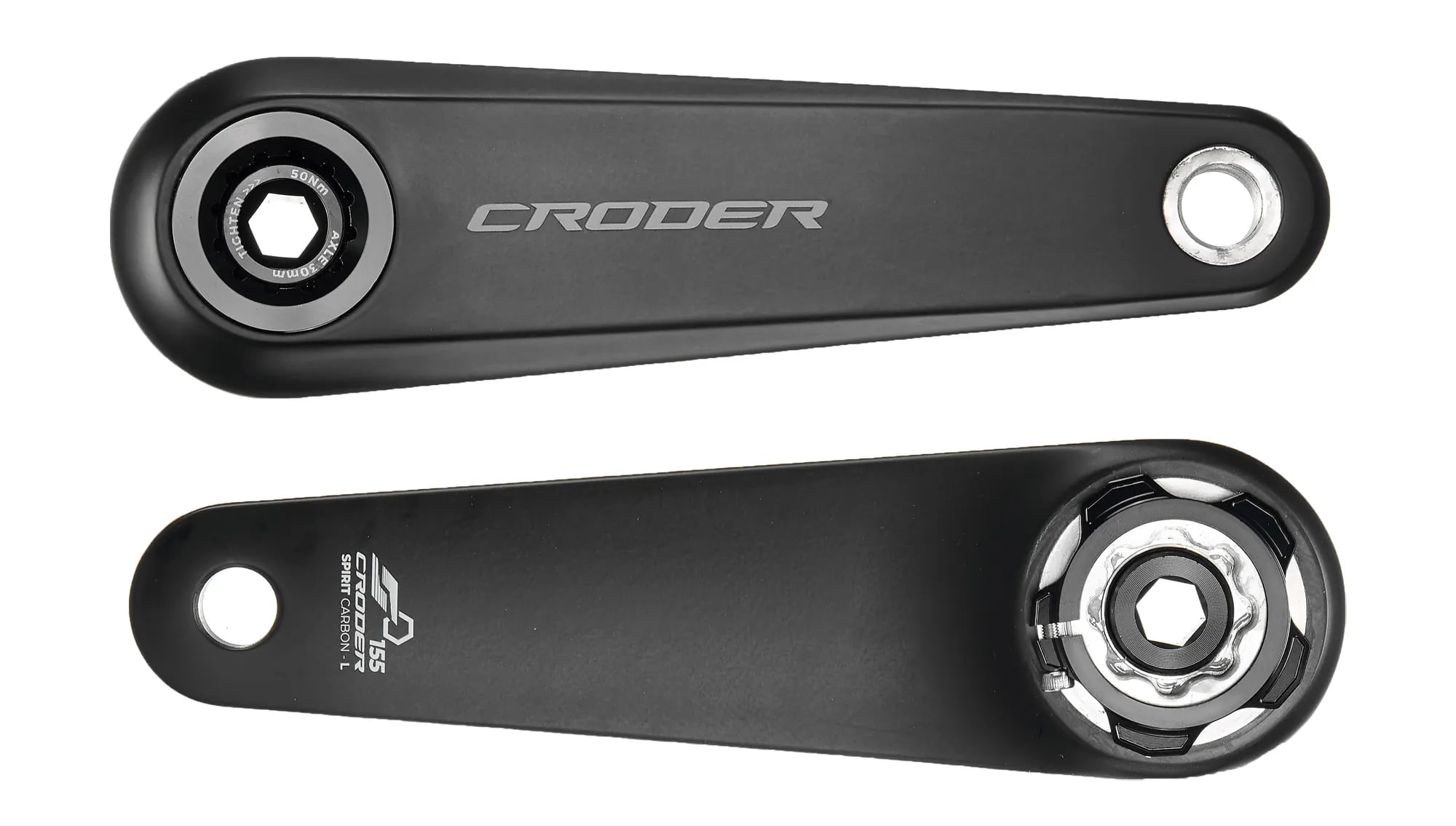 オープニング 大放出セール CRODER・SPIRIT Carbon Crank (Included 30mm Spindle パーツ