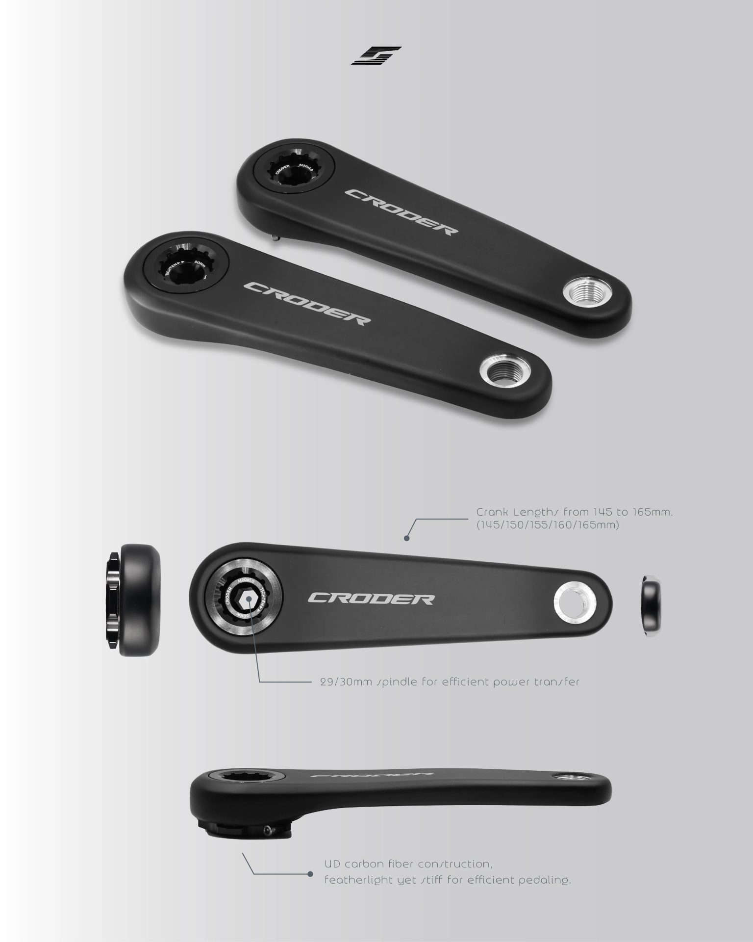 SPIRIT Carbon Crank (Included Spindle)のイメージ05